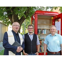 Segnung der Bücherzelle
